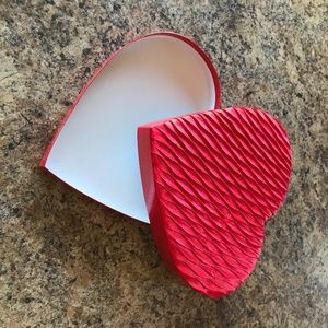 Valentines Day Heart Red Gift Candy Box Fabric Cover